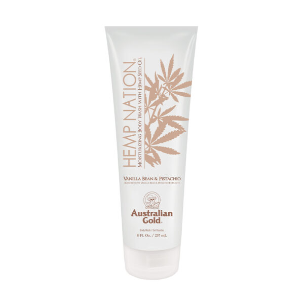 Hemp Nation Body Wash Vanilla Bean & Pistachio (8oz)