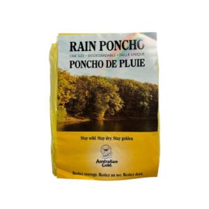 Australian Gold Biodegradable Rain Poncho