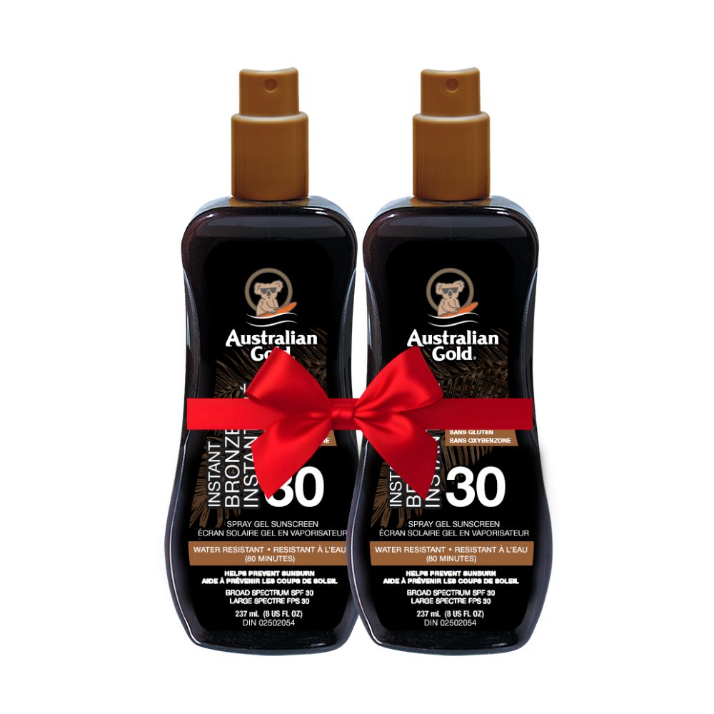 SPF 30 Spray Gel Bronzer Double Pack